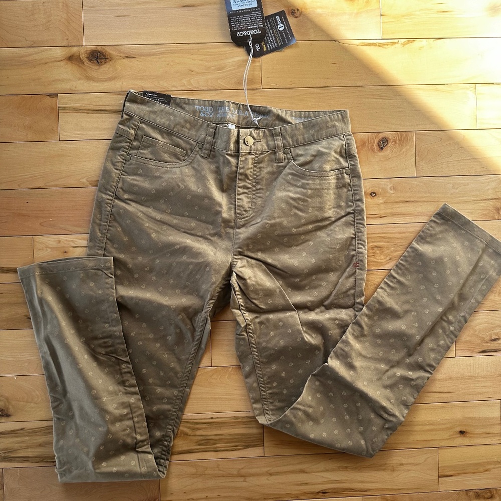 Toad & Co Organic Cotton Lola Skinny Jeans NWT
